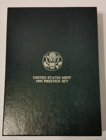 1995 US Mint Prestige Set Key Date in Series Low Mintage of 55,000 Produced