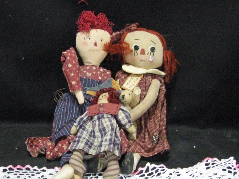 Raggedy Ann & Andy Dolls