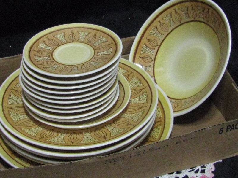 Taylor Ironstone dinnerware