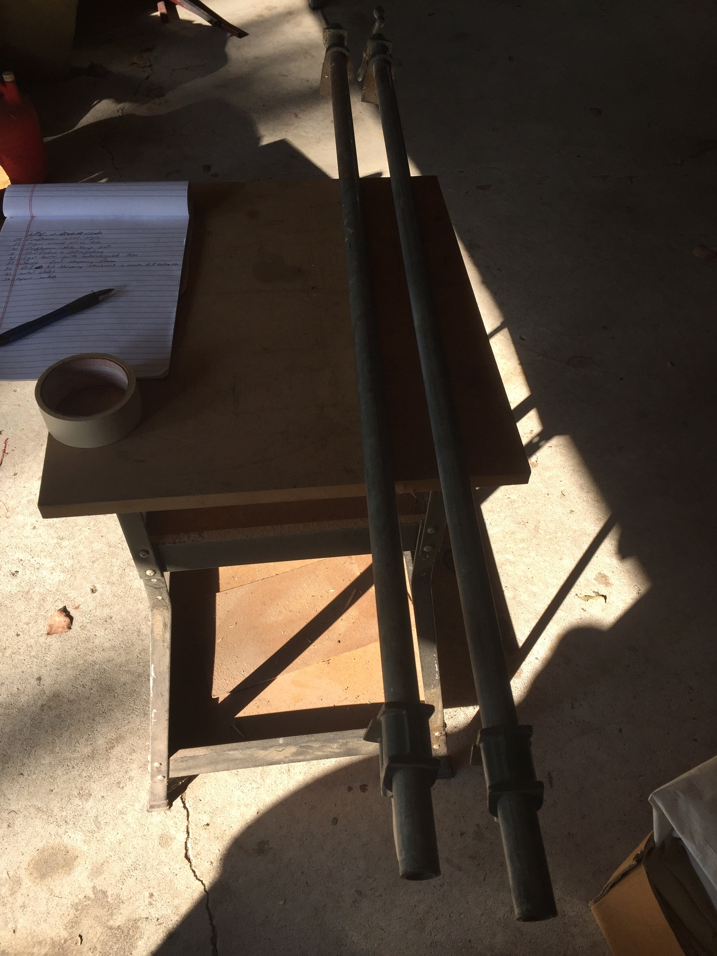 lot 37 image: 4 Pipe Clamps