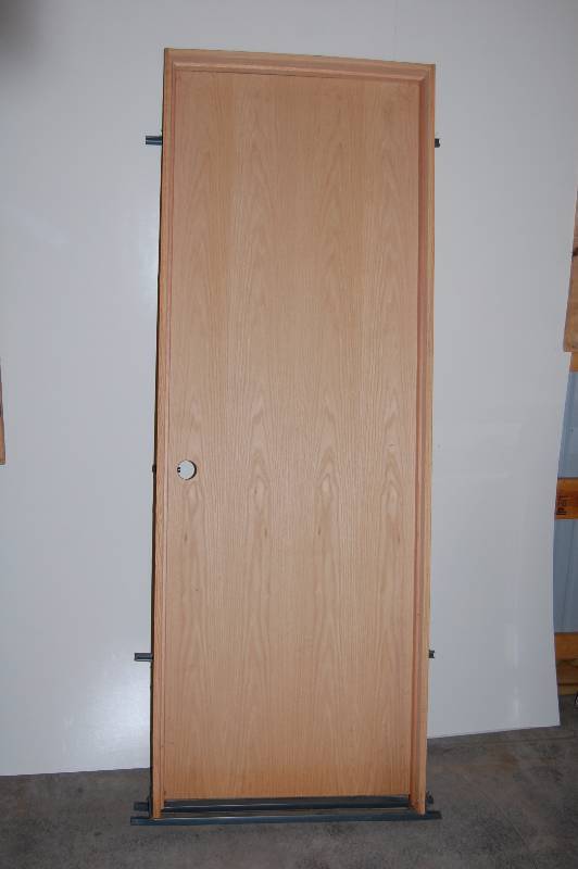 lot 30 image: Interior Oak Finished Door