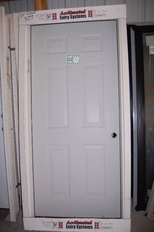 lot 33 image: Pre Hung Exterior Door