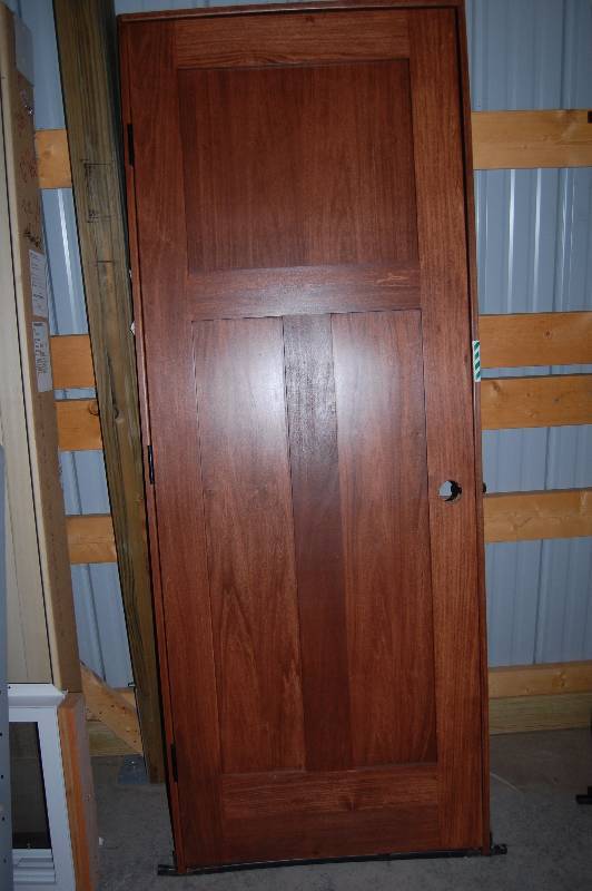 lot 36 image: Solid Oak Interior Door
