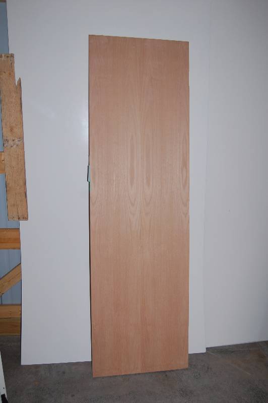 lot 39 image: Oak Plywood Door