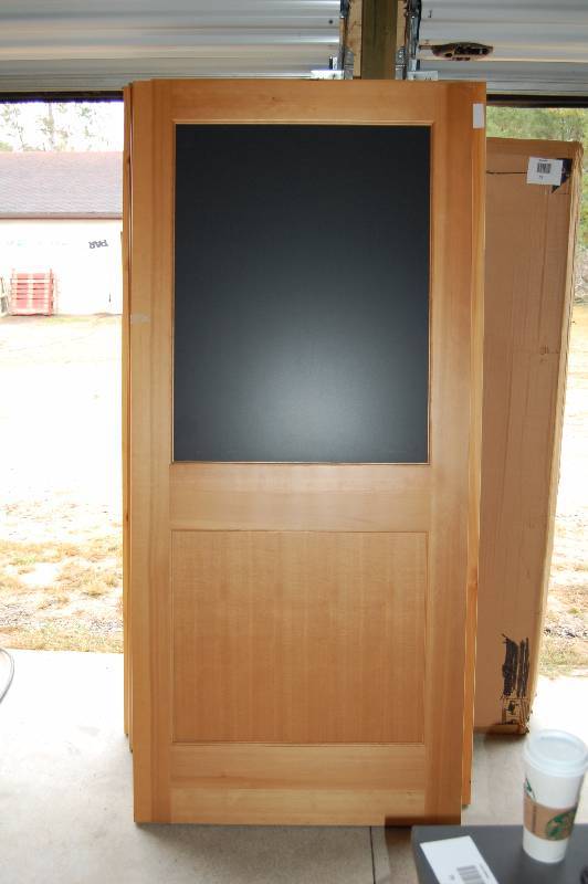 lot 79 image: Interior Chalk Board Door