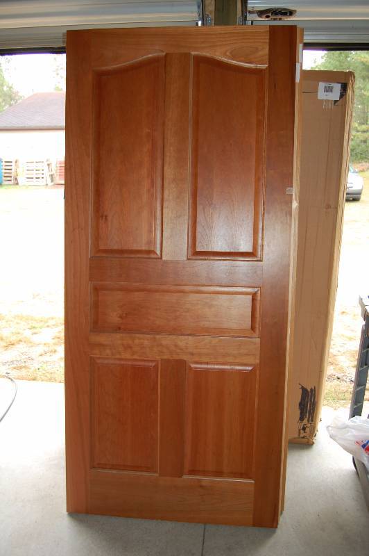 lot 83 image: Hardwood Interior Door