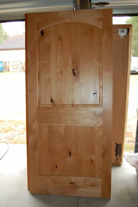 lot 84 image: Hardwood Interior Door