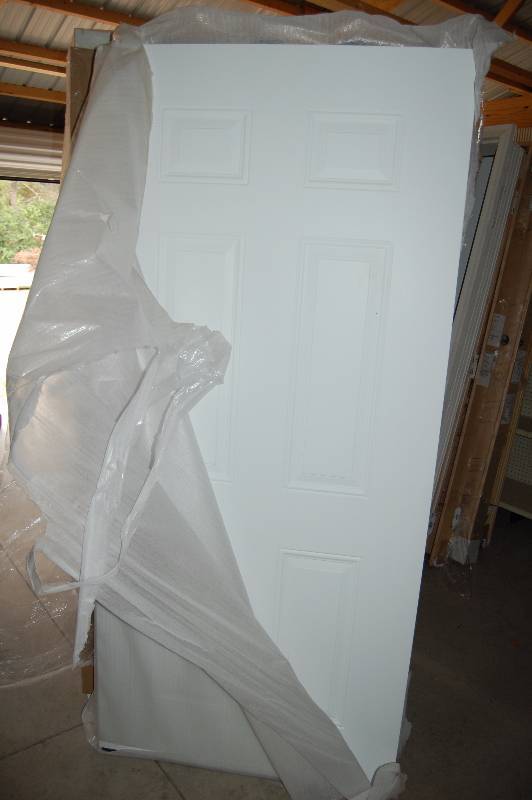 lot 124 image: Masonite Steel Exterior Door