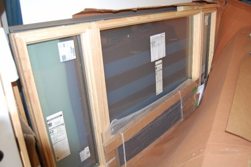 lot 203 image: Anderson Large Triple Casement Window