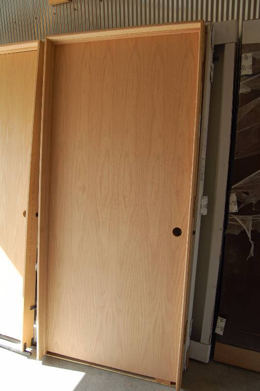lot 213 image: Oak Interior Door