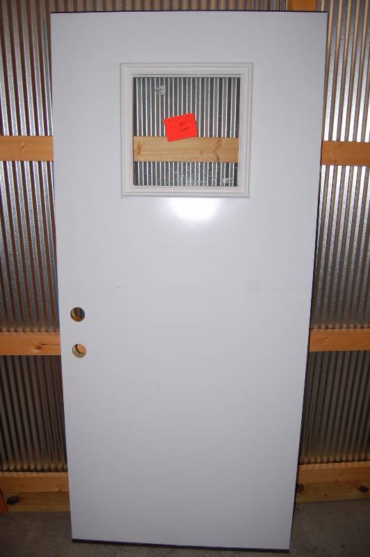 lot 253 image: Steel Exterior Door