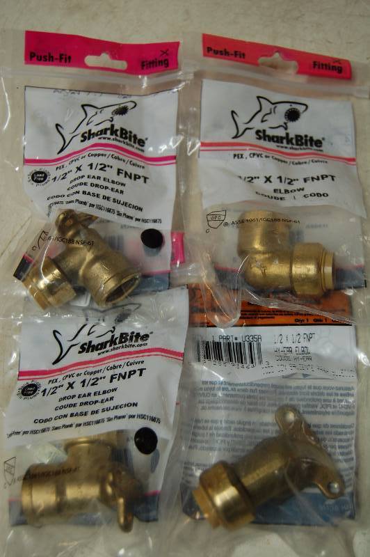 lot 287 image: Sharkbite fittings