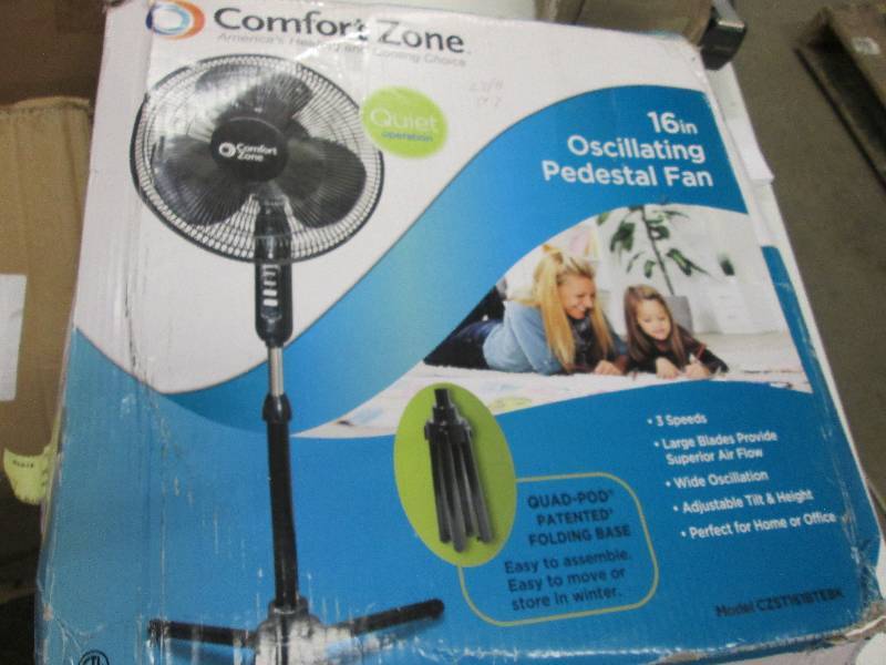 Comfort Zone 16 inch Oscillating Pe...