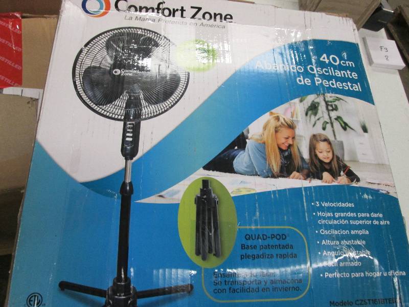 Comfort Zone 16 inch Oscillating Pe...