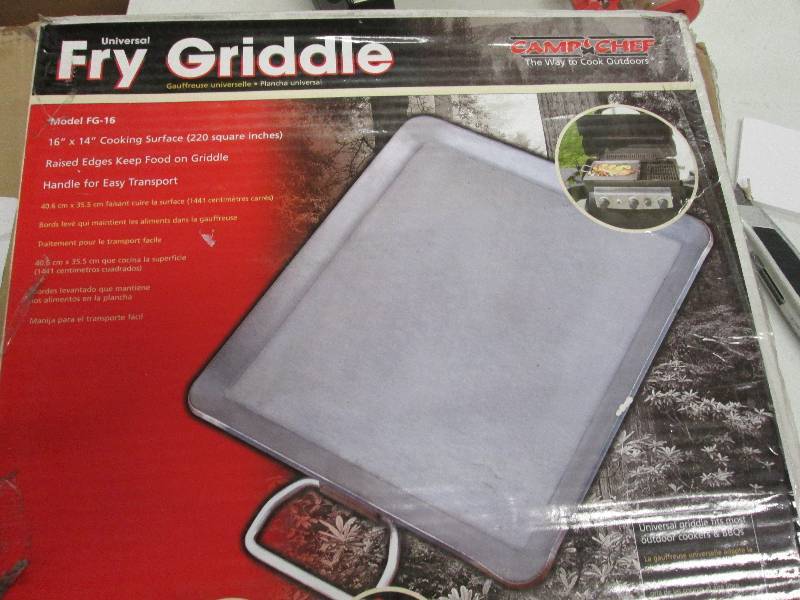 Flat Griddle by Camp Chef open box ...