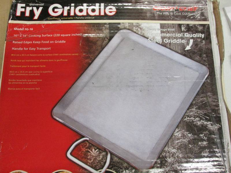 Flat Griddle by Camp Chef open box ...
