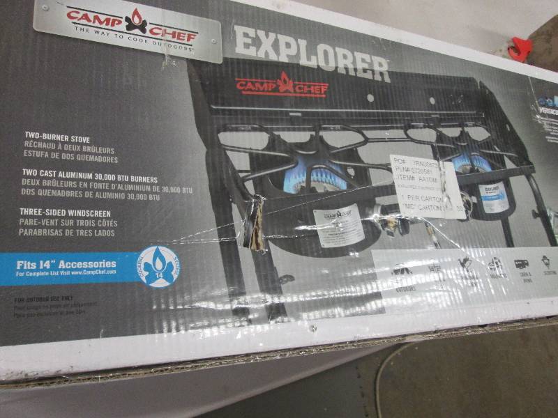 Camp Chef Explorer 2 Burner Stove  ...