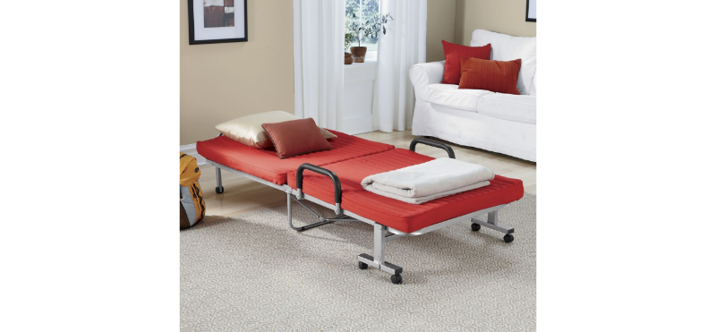 Folding Bed Red open box Retail $23...
