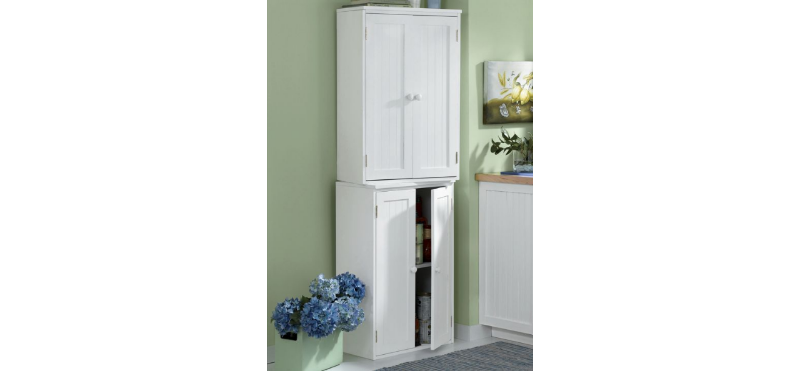 Stacking Cabinet in White (2 shown)...
