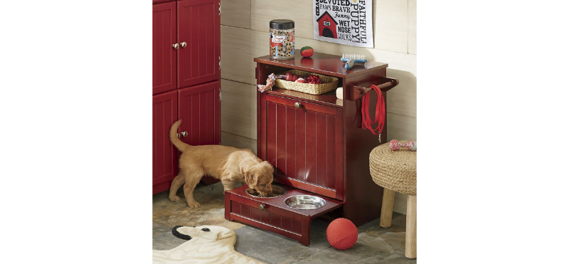 Beadboard Dog Cabinet open box Reta...