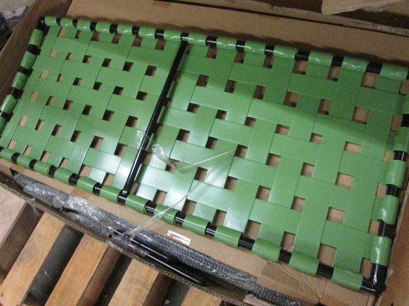 Green 3 Pc Basketweave Patio set, i...