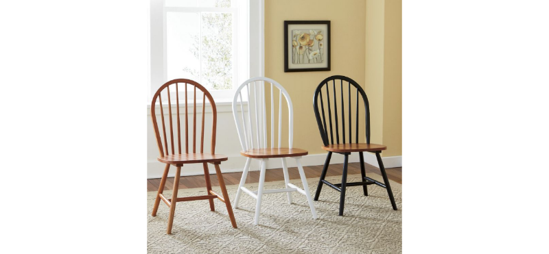Set of 2 Arrowback Chairs ( left in...
