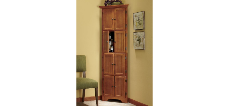 8-Door Corner Cabinet open box Reta...