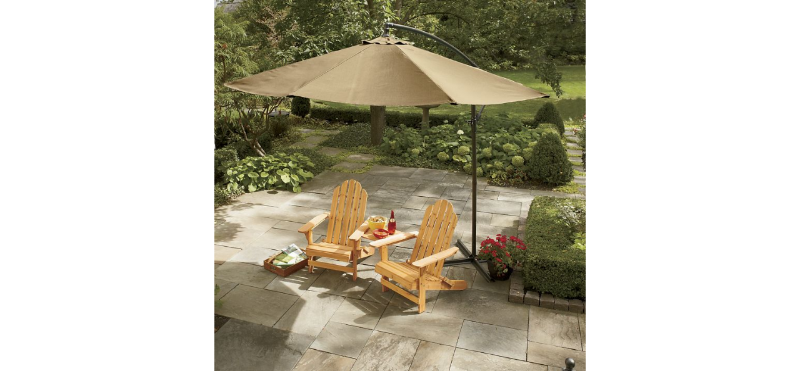 Offset Tilting Umbrella open box Re...