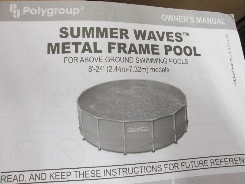 Round Metal Frame Pool by Summer Wa...