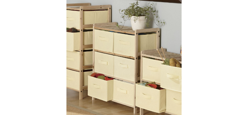 6-Basket Wide Storage open box Reta...