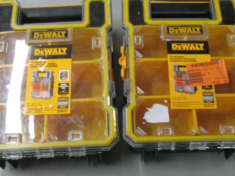 lot 21 image: 2 dewalt pro organizers 13 78 x 1...