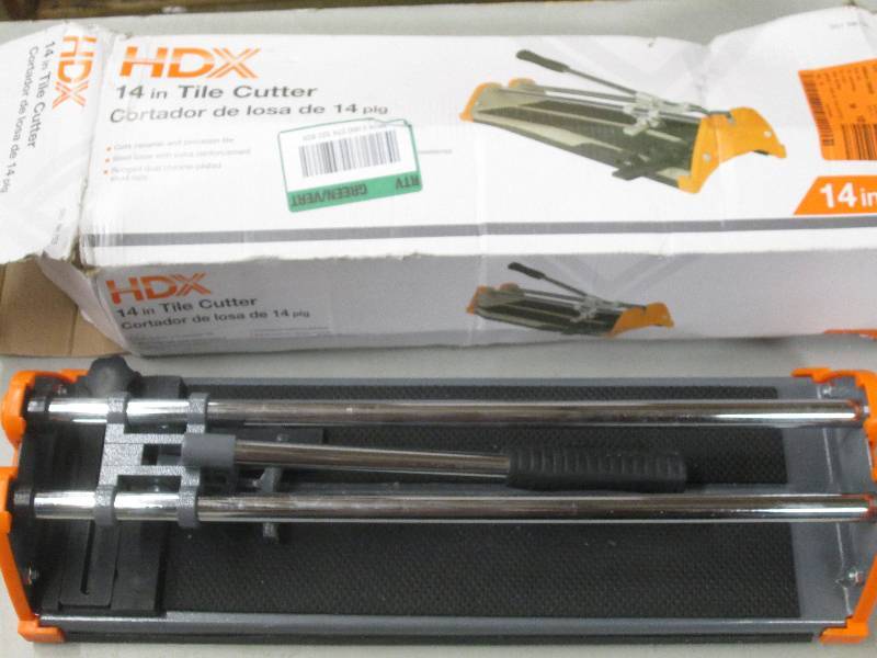 lot 23 image: 14 inch tile cutter new...
