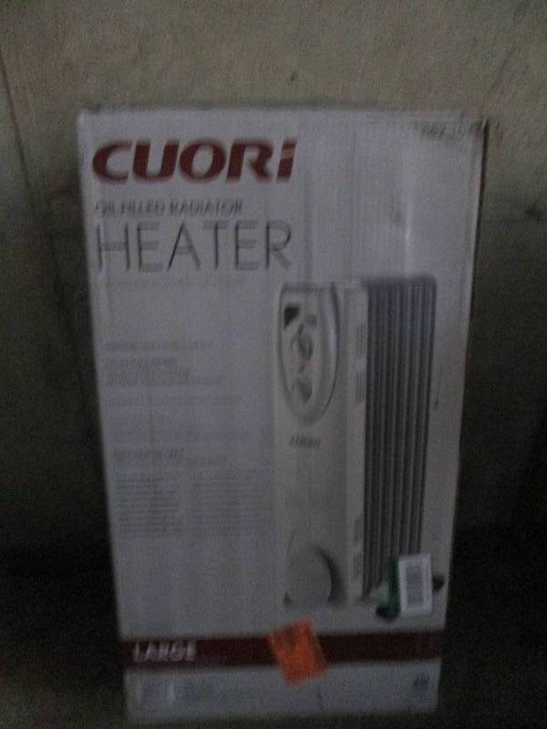 lot 421 image: Cuori oil filled heater 1500 watts ...