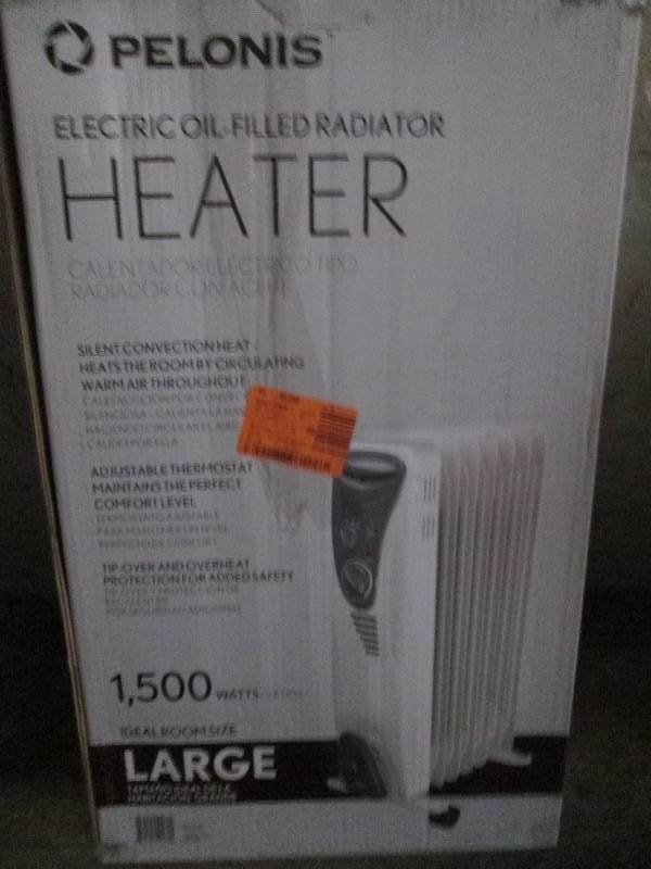 lot 428 image: Pelonis oil filled radiator silent ...