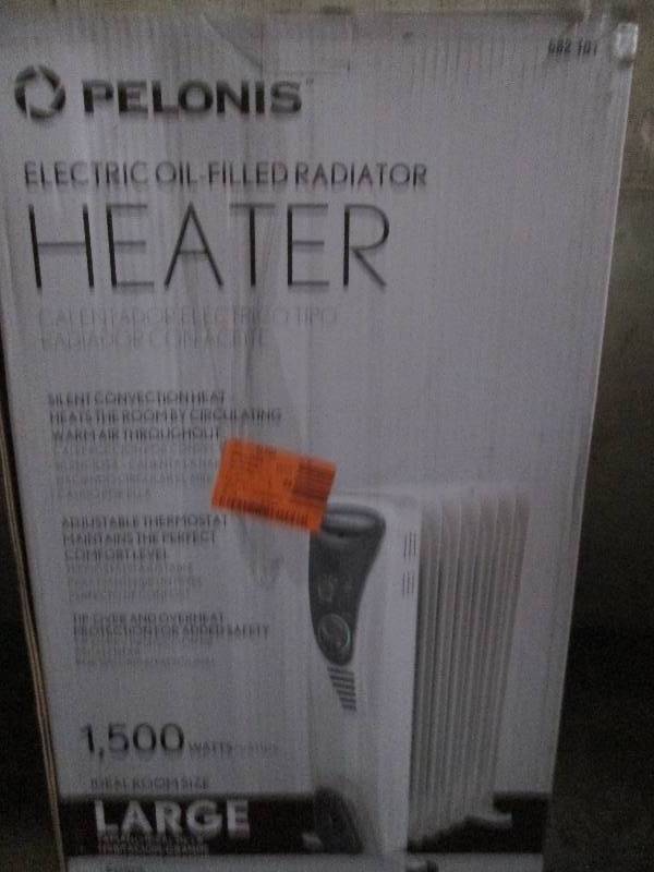 lot 429 image: Pelonis oil filled radiator silent ...