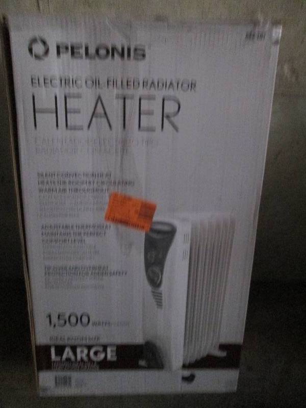 lot 431 image: Pelonis oil filled radiator silent ...