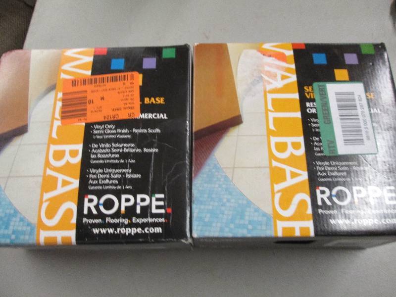 lot 44 image: 3 boxs of roppe self stick vinyl w...