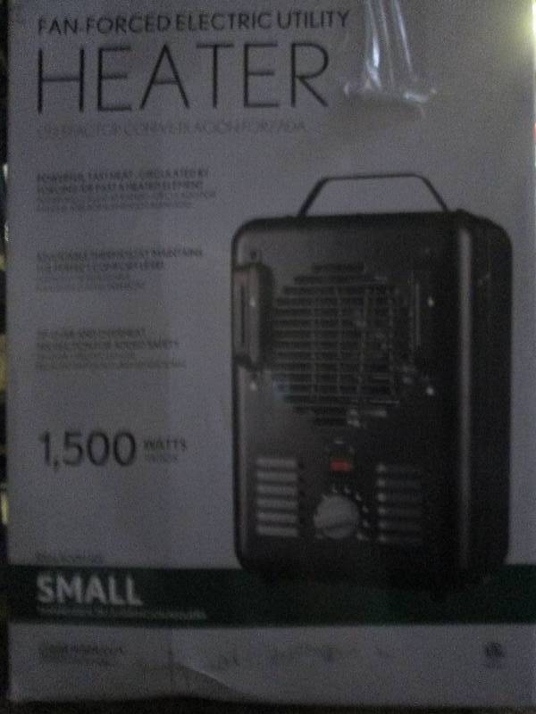 lot 444 image: Fan forced heater powerful fast hea...