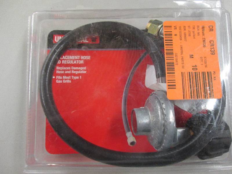 lot 45 image: replacement regulator and hose ...