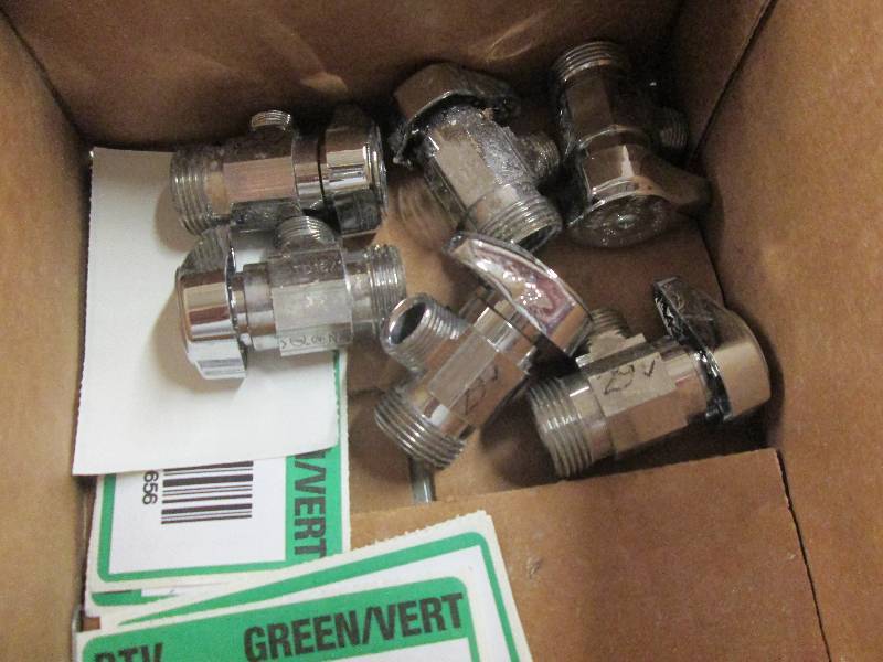 lot 77 image: 7 -14 turn angle valves 12 to wal...