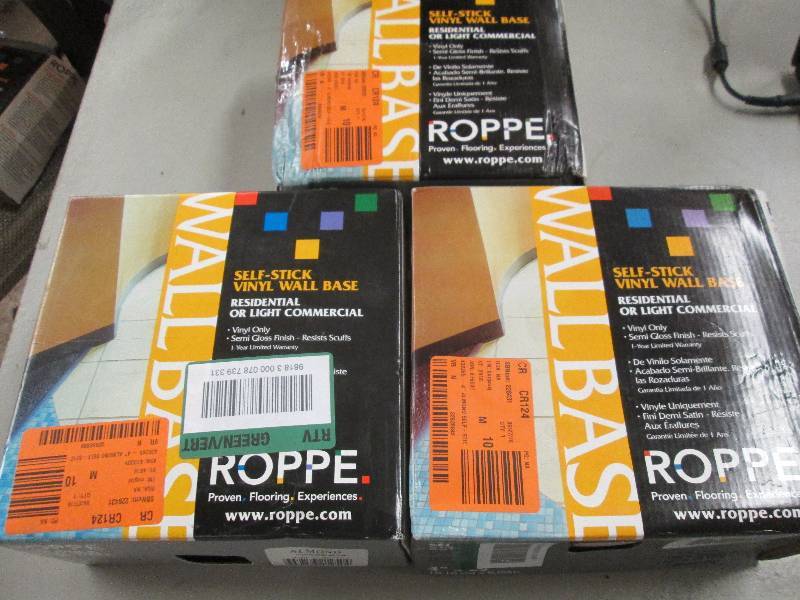 lot 81 image: 3 boxes of almond roppee self stick...