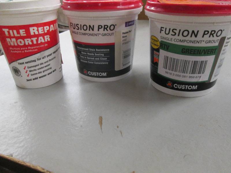 lot 87 image: 2 fusion pro single component grout...