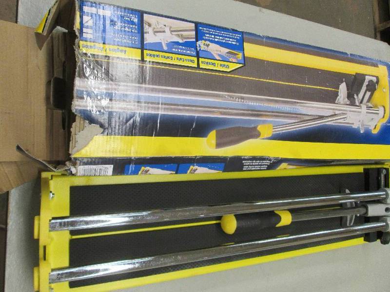 lot 105 image: 21 professional tile cutter open b...