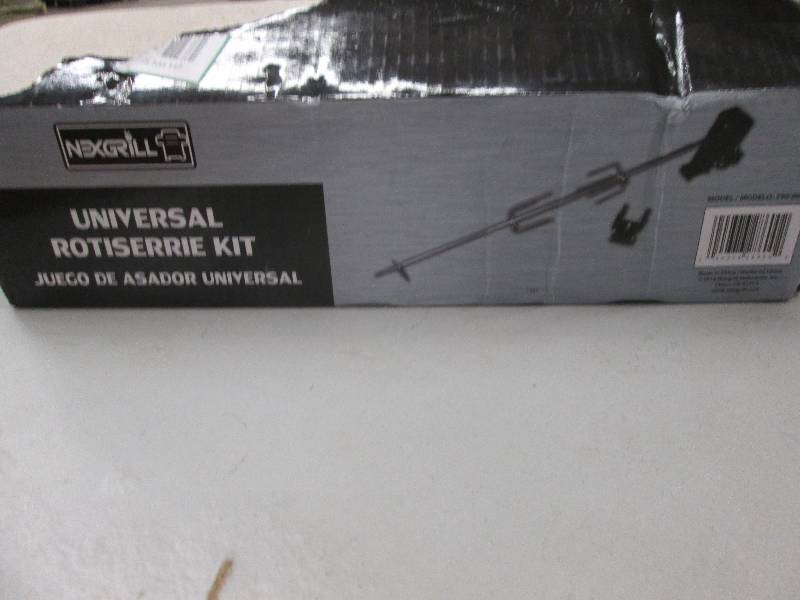 lot 107 image: universal rotiserrie kit ...