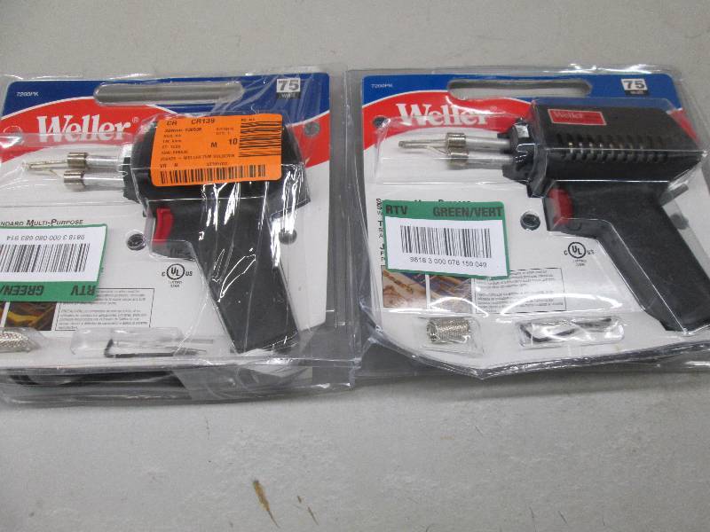 lot 154 image: 2 weller standard multi purpose sol...