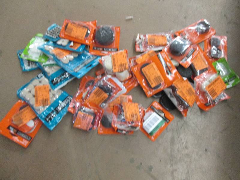 lot 166 image: lot of anti skid pads, rubber leg t...