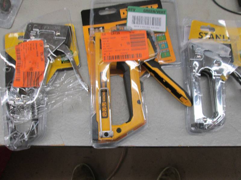 lot 176 image: 3 staplers 1 dewalt 5 in 1 and 2 st...