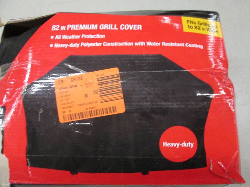 lot 200 image: 82 premium grill cover open box ...