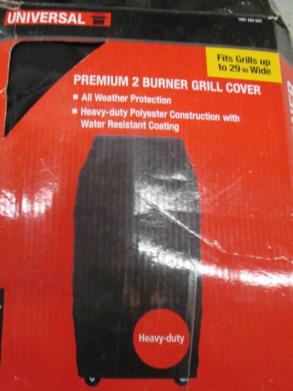 lot 212 image: 29 2 burner grill cover ...