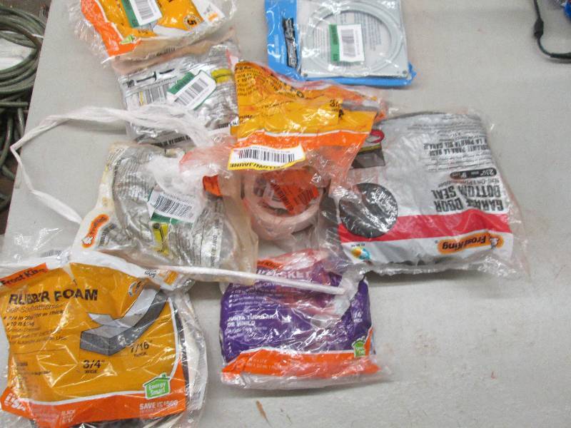 lot 273 image: lot of rubber foam seals and a 6 l...